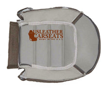 Load image into Gallery viewer, 2004 Ford Explorer Driver Side Bottom PERFORATED Leather Seat Cover two tone Tan