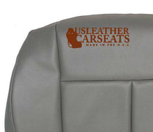 Load image into Gallery viewer, 2007 Fits Chrysler 300 Driver Bottom Synthetic Leather Seat Cover Slate Gray