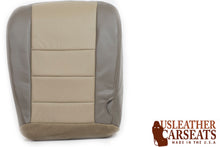 Load image into Gallery viewer, 2002 2003 2004 Ford Excursion Passenger Bottom - Leather Seat Cover - 2 Tone Tan