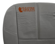 Load image into Gallery viewer, 2007-2013 Chevy Silverado Full Front Vinyl Seat Cover Dark Titanium Gray