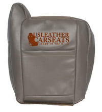 Load image into Gallery viewer, 2003 - 2007 Hummer H2 4WD Driver Side Lean Back Vinyl Seat Cover Wheat Gray