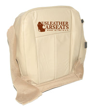 Load image into Gallery viewer, 2013 2014 Ford Expedition Driver Side Bottom Perforated Leather Seat Cover Tan