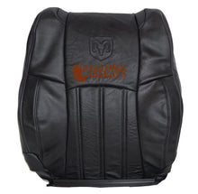 Load image into Gallery viewer, 2011 2012 Fits Dodge Ram 1500 Laramie Driver Lean Back Leather Seat Cover Dark Gray