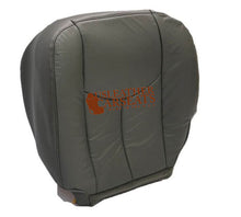 Load image into Gallery viewer, 2003-2007 Chevy Silverado Suburban Passenger Bottom Leather Seat Cover Dark Gray
