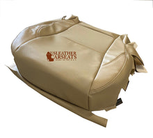 Load image into Gallery viewer, Driver Bottom Leather Perforated Vinyl Seat Cover For 2007-2012 Lexus ES350 Tan
