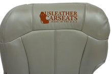 Load image into Gallery viewer, 1999 2000 2001 2002 GMC Sierra Yukon Tahoe Driver Bottom Leather Seat Cover Gray