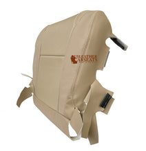 Load image into Gallery viewer, Fits 2006-2009 Lexus GS350 Front Driver Bottom Leather Perf Vinyl Seat Cover Tan