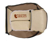 Load image into Gallery viewer, 2014 Ford F150 Lariat -Driver LH Bottom Bucket Perforated Vinyl Seat Cover Tan