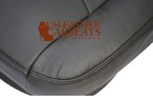 Load image into Gallery viewer, 2003-2007 Chevy Silverado Suburban Passenger Bottom Leather Seat Cover Dark Gray