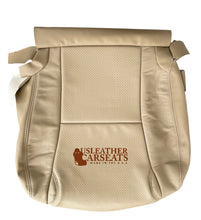 Load image into Gallery viewer, 2008-2009 Fits Lexus GS350 Passenger Bottom Leather Perf Vinyl Seat Cover Tan