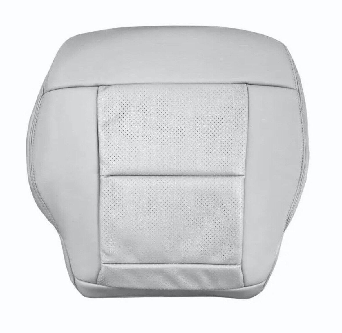 1992-1999 Ford E150 E250 E350 E450 E550 Driver Top/Bottom Gray Vinyl Seat Covers