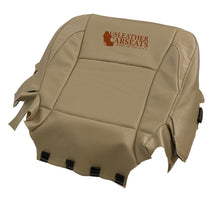 Load image into Gallery viewer, Driver Bottom Leather Perforated Vinyl Seat Cover For 2007-2012 Lexus ES350 Tan