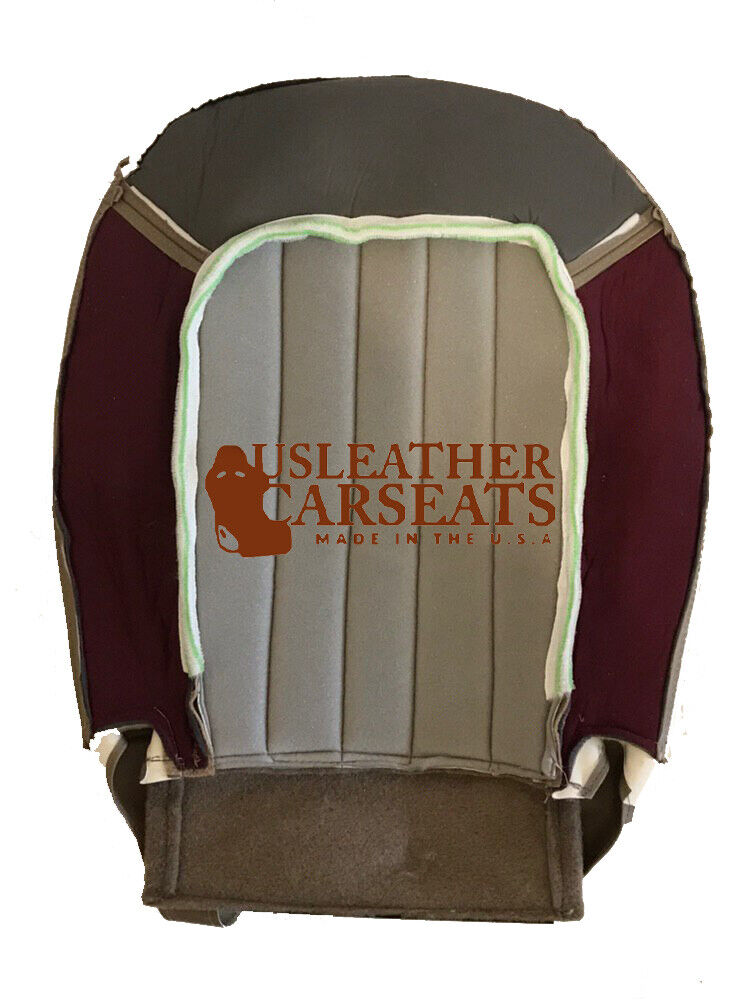 2002-2005 Mercury Mountaineer Driver Side Bottom Leather Seat Cover (Dark Graphite, OEM Style, US Auto Seat Cover)