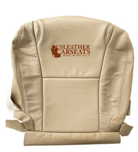 Load image into Gallery viewer, Fits 2006-2009 Lexus GS350 Front Driver Bottom Leather Perf Vinyl Seat Cover Tan