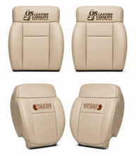 Load image into Gallery viewer, 2008 Fits Ford F150 Lariat Full Front Top &amp; Bottom Leather Seat Cover Tan