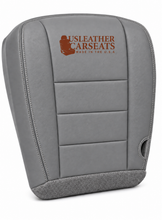 Load image into Gallery viewer, 2002 Ford Excursion Limited Driver Lean Back Replacement Leather Seat Cover Gray