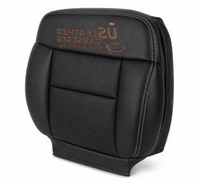 Load image into Gallery viewer, 2006 Ford F150 Lariat Driver passenger Side Bottom Perforated Leather Seat Cover Black