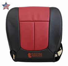 Load image into Gallery viewer, 2010 Ford F150 Driver &amp; Passenger Bottom Leather Perf Vinyl seat covers BLK