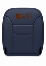 Load image into Gallery viewer, 1995-1999 GMC Sierra Tahoe Driver Side Bottom Leather Seat Cover Blue