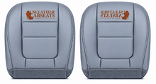 Load image into Gallery viewer, 1999-2002 ford Work Truck Driver Bottom Synthetic Leather Seat Cover Dark Gray