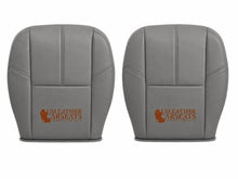 Load image into Gallery viewer, 2007-2013 Chevy Silverado Full Front Vinyl Seat Cover Dark Titanium Gray