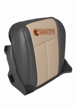 Load image into Gallery viewer, 2007 Ford Expedition Driver Bottom Leather / Vinyl Seat Cover 2 Tone Tan