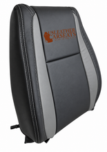 Load image into Gallery viewer, 2007-2012 Mazda CX-9 Driver Side Lean Back Leather Seat Cover 2 Tone Black