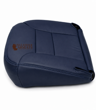 Load image into Gallery viewer, 1995-1999 GMC Sierra Tahoe Driver Side Bottom Leather Seat Cover Blue