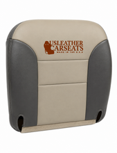 Load image into Gallery viewer, 2002 For Jeep Liberty Limited Driver Passenger Leather Seat Cover Gray
