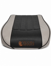 Load image into Gallery viewer, Fits 2006 Chrysler 200 300 Driver Side Bottom Leather Seat Cover 2 Tone Gray