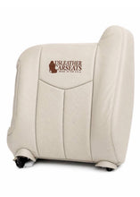 Load image into Gallery viewer, 2003  2007 Cadillac Escalade Driver Bottom Perforated Vinyl Seat Cover Shale Tan