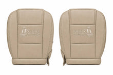 Load image into Gallery viewer, 2005Ford Mustang V6 Full Front Top &amp; Bottom Replacement Leather Seat Covers Tan