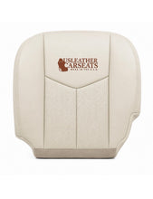 Load image into Gallery viewer, 2003-2007 Cadillac Escalade Driver Bottom Synthetic Leather Seat Cover Shale