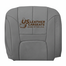 Load image into Gallery viewer, 1999 2000 Fits Cadillac Escalade Driver Side Front Top &amp; Bottom Perf Leather Seat Cover Gray