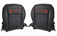 Load image into Gallery viewer, 2019-2021 For Jeep Wrangler Unlimited Rubicon Driver Bottom vinyl Seat cover BLK