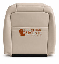 Load image into Gallery viewer, 99 2000 Cadillac Escalade Passenger Lean Back Perforated Leather Seat Cover Tan
