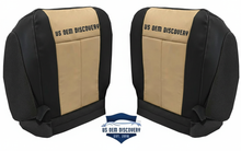Load image into Gallery viewer, 2000-2007 Fits Lexus LX470 Driver &amp; Passenger Bottom Leather Seat Cover Gray