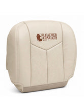 Load image into Gallery viewer, 2003-2007 Cadillac Escalade Driver Bottom Synthetic Leather Seat Cover Shale