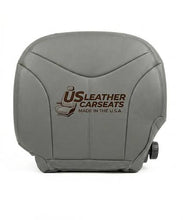 Load image into Gallery viewer, 1999 2000 2001 2002 GMC Yukon XL SLT Driver Side Bottom Leather Seat Cover Gray