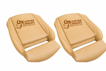 Load image into Gallery viewer, 2011-18 Fits BMW X3 X4 (F25 F26) Driver Bottom Leather Seat Cover Tan