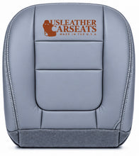 Load image into Gallery viewer, 1999-2002 ford Work Truck Driver Bottom Synthetic Leather Seat Cover Dark Gray