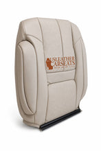 Load image into Gallery viewer, 99 2000 Cadillac Escalade Passenger Lean Back Perforated Leather Seat Cover Tan