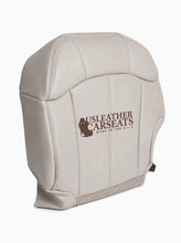 Load image into Gallery viewer, 1999-2002 Chevy Silverado Tahoe Driver Bottom Synthetic Leather Seat Cover Shale