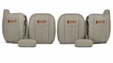 Load image into Gallery viewer, 2003-2007 Chevy Tahoe Suburban Driver Side Bottom Leather Seat Cover Pewter Gray