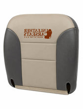 Load image into Gallery viewer, 2002 For Jeep Liberty Limited Driver Passenger Leather Seat Cover Gray