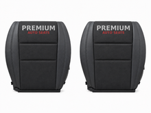 Load image into Gallery viewer, 2011-2020 For Jeep Grand Cherokee Full Front Suede Leather Perf Seat Cover Blk