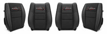Load image into Gallery viewer, 2011-2020 For Jeep Grand Cherokee Full Front Suede Leather Perf Seat Cover Blk
