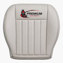 Load image into Gallery viewer, 05-07 Fits Jeep Liberty Driver &amp; passenger Bottom Leather Seat Cover Light Gray Stone