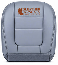Load image into Gallery viewer, 1999-2002 ford Work Truck Driver Bottom Synthetic Leather Seat Cover Dark Gray
