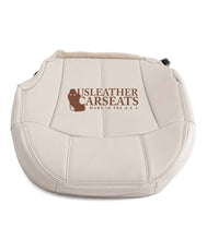 Load image into Gallery viewer, 1999-2002 Chevy Silverado Tahoe Driver Bottom Synthetic Leather Seat Cover Shale